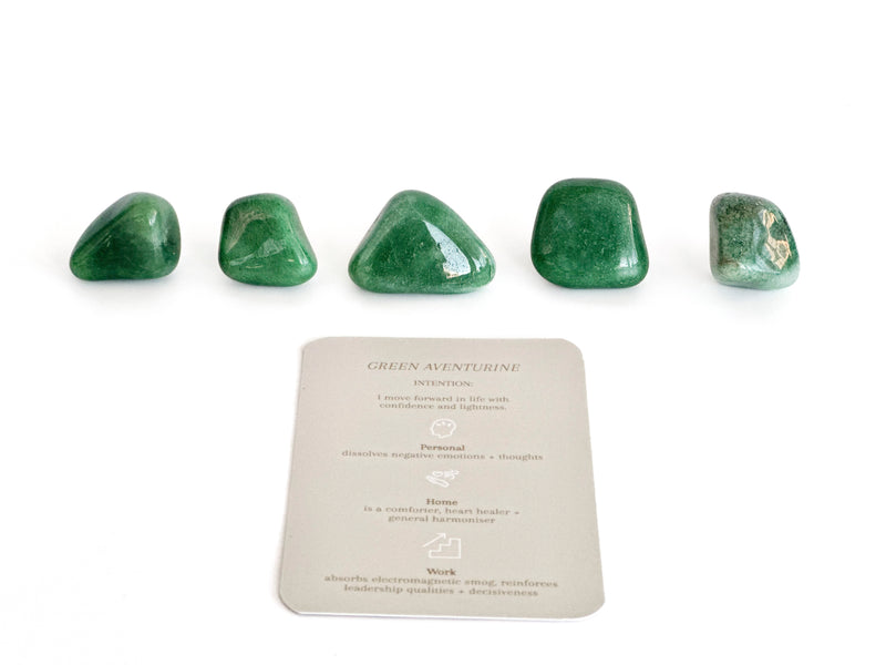 Green Aventurine Crystal pins for vision boards