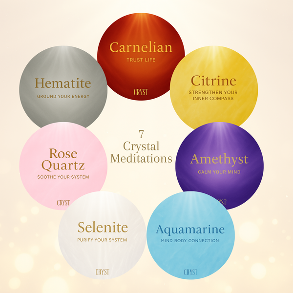 Crystal Meditation Bundle (7 digital files)