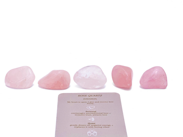 Rose Quartz Crystal pins for vision boards