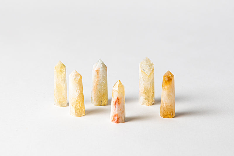Citrine crystal points CRYST Collective authentic crystal points online Australian shop. Buy crystals online at Cryst Collective.